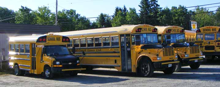 Excel Coach Kines International school bus 025